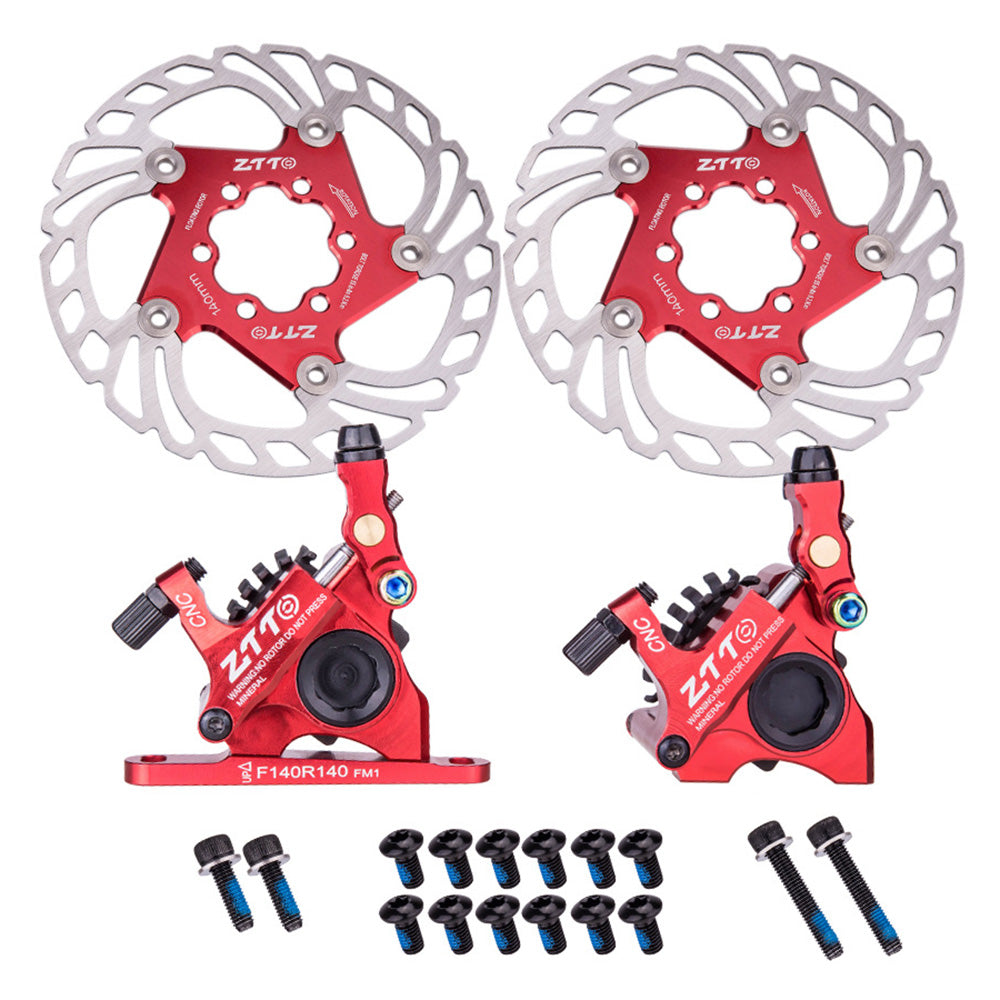 ZTTO GLDS 1 Pair Aluminum MTB Bike Disc Brake Set Cycling Accessory for Road Bicycle ZTTO GLDS 1 Pair Aluminum MTB Bike Disc Brake Set Cycling Accessory for Road Bicycle